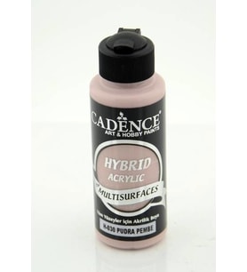 Cadence Hybrid Multisurface Akrilik Boya 120 ml. H-030 PUDRA PEMBE 