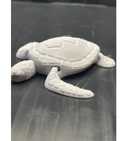 Beyaz Renk Deniz Kaplumbağası Karetta Karetta 13CM (Çok Renkli)