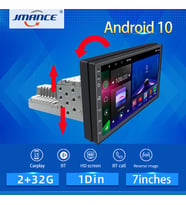 7 Inç Universal Android  12 / 2+32gb / 1din Kasa Double Ekran Tofaş V.s. Için Slim Ince Kasa