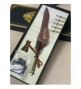 Divit Kalemli Özel Tasarım Konspet Hediyelik Set- (Kahverengi)
