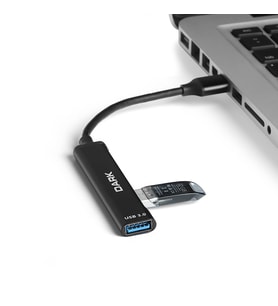 DARK Connect Master X4 DK-AC-USB310 4port USB 3.0 Siyah USB Çoklayıcı Hub