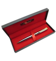 Signator® T494 Gold Krom Tükenmez Kalem  İsme Özel Kalem  Hediyelik Kalem (Karışık)