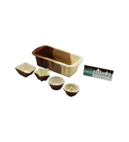 13PCS SİLİKON MUFFİN - BATON KEK KALIP SET BATON=11.5X25CM 3ER RÜZGAR GÜLÜ - YUVARLAK - YILDIZ - D.GEN (5343)