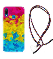 Huawei P20 Lite Mate 10 20 Lite Pro P40 Lite KılıfBoyun Asklı Rasta Silikon Yapraklar 1634