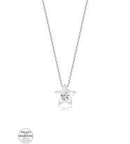 SWAROVSKİ TAŞLI  ZİRCONİA YILDIZ 925 AYAR GÜMÜŞ KOLYE
