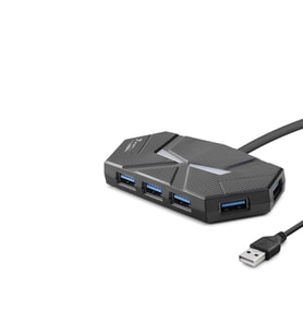 Usb3.0 Hub 7*Usb3.0 1.2M Siyah HDX7038 TG-V 9178