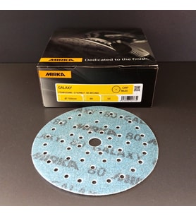 MIRKA ZIMPARA EPOKSİ REÇİNE TEKNE MOBİLYA GALAXY SERİSİ 80 KUM CIRTLI 150 MM  50 ADET (Turkuaz)