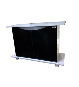 Kanki Pet 100 Cm MDF KP1004010SY Flex Siyah Kapaklı Akvaryum Sehpası 100x40x69 cm