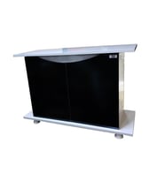 Kanki Pet 100 Cm MDF KP1004010SY Flex Siyah Kapaklı Akvaryum Sehpası 100x40x69 cm