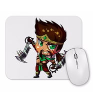 Chibi Draven By Gamu Chan Mouse Pad