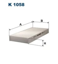 FILTRON K1058 Polen Filtresi 7701409324 935632