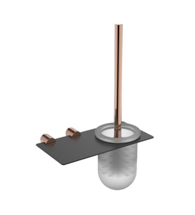 FONTANA KLOZET FIRÇASI FY-90304 (ROSE-SİYAH)