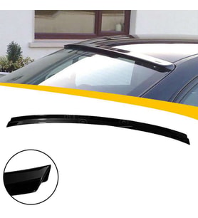 Bmw E46 Cam Üstü Spoiler Parlak Siyah Spoyler Plastik İthal