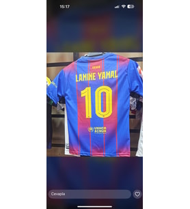 LAMİNE YAMAL BARCELONA ŞORTLU TAKIM FORMASI