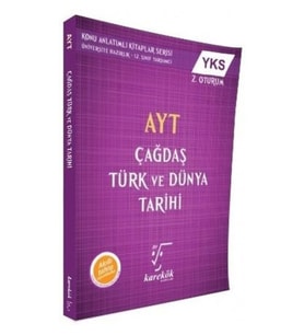 Karekök Yayıncılık Karekök AYT- YKS 2. Oturum Çağdaş Türk ve Dünya Tarihi (Yeni) (Çok Renkli)