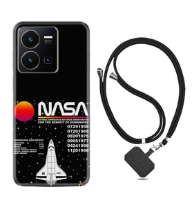 Vivo Y35 Kılıf Resimli Boyun Askılı İpli Desenli Silikon Nasa 2 1407