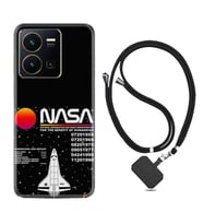 Vivo Y35 Kılıf Resimli Boyun Askılı İpli Desenli Silikon Nasa 2 1407