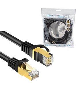 Ayt Powermaster PMCAT73 Cat7 Ethernet Kablo 5 Metre İnternet Kablosu Jack Soketli Hazır Kablo