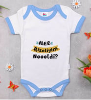 BK Kids Rizeliyim Tasarımlı Mavi Bebek Body Zıbın-2