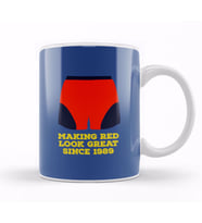 Baywatch Swim Shorts Making Red Look Great Kupa Bardak Porselen