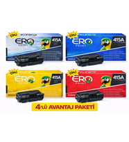 HP Color LaserJet Pro MFP M479fdw Muadil Toner - Standart Kapasiteli 4 Renk Çipli Muadil Toner