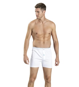 Jiber Erkek Havlu Kemer Pamuklu Boxer 127 - 3 Adet (Beyaz)