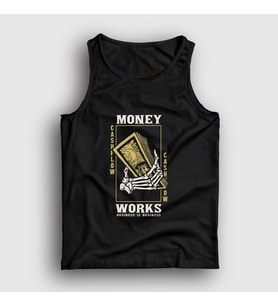 Presmono Unisex Siyah Money Works Atlet 289911tt