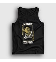 Presmono Unisex Siyah Money Works Atlet 289911tt