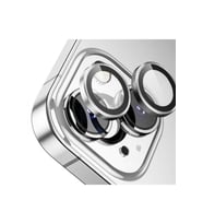 iPhone 13 / 13 Mini kamera lens koruyucu (Gümüş)