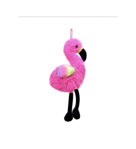 Sevimli Flamingo Peluş Uyku Arkadaşı 25 cm (Çok Renkli)