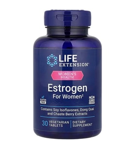 Women's Health, Estrogen for Women, 30 Vegetarian Tablets