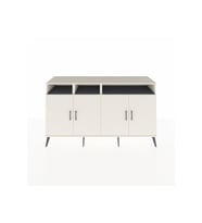 Kronos Konsol 6 Raflı 4 Kapaklı 176x59x99 Aytaşı-Aytaşı/Antrasit