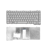 Toshiba Satellite A300 ile Uyumlu Notebook Klavye - Silver - TR