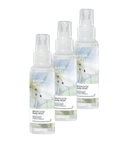 Avon Senses White Lily Beyaz Zambak Kokulu Vücut Spreyi 100 Ml. Üçlü Set (Renksiz)