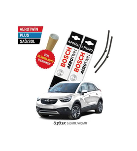 Opel Crossland X Silecek Takımı (2017-2020) Bosch Aerotwin Plus