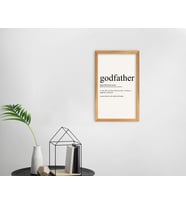 BK Home Godfather Baba Tasarımlı Dekoratif Retro Ahşap Tablo-6