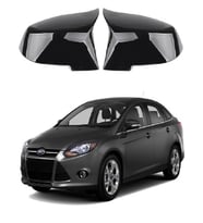 Ford Focus 3 12-18 Araca Özel Batman Yarasa Ayna Kapağı Pianoblack