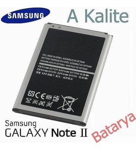 Samsung Galaxy Note 2 Batarya EB595675LU Batarya 3100 mAh