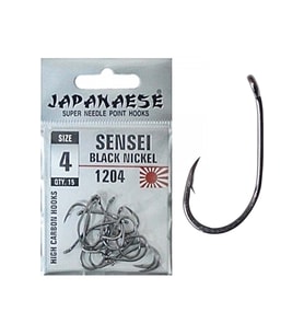 Japanese Sensei Black Nickel 1204 Delikli Olta İğnesi