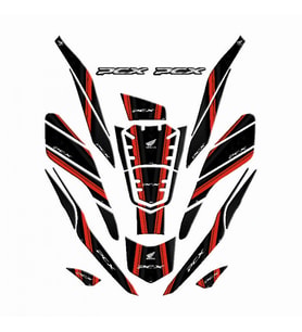 Honda Pcx 2021 ve Sonrası Tank Pad Seti 26 Parça