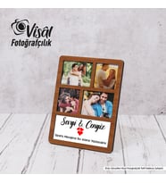 ÇERÇEVE - FOTOĞRAF ÇERÇEVESİ - KOLAJ ÇERÇEVE - KİŞİYE ÖZEL MASAÜSTÜ ÇERÇEVE - HEDİYE ÇERÇEVE