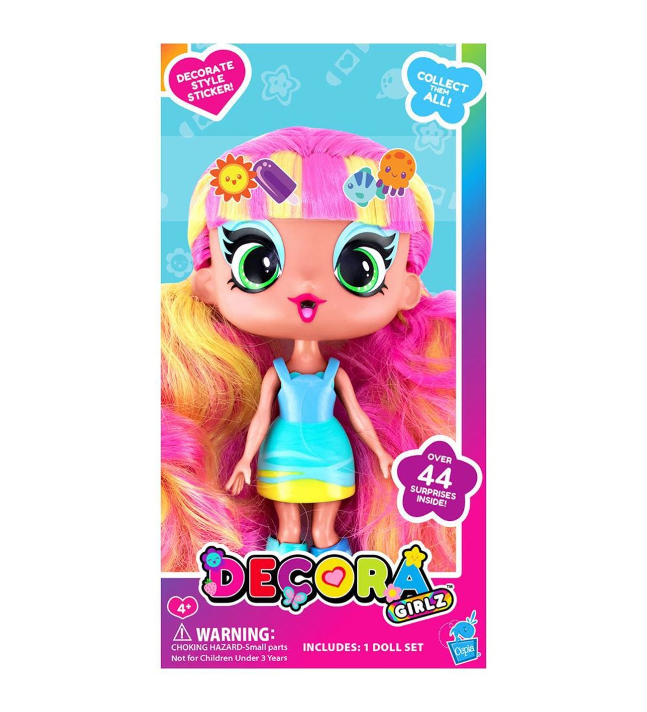 Decora Girlz Moda Bebek 13 cm - Sunny
