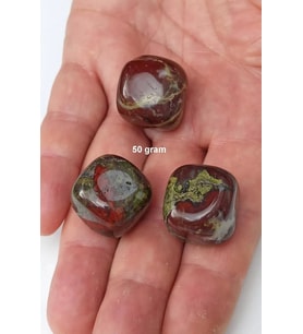 Dragon Blood Jasper 50 Gram Tamburlu Parçalar 426