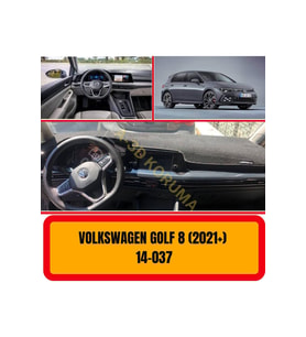 Volkswagen Golf 8 ( 2021 ) Ön Gögüs / Panel / Torpido Korumasi / Kilifi / Halisi/ A3d/ 3d