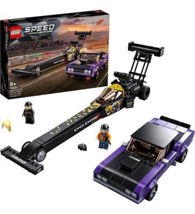 LEGO Speed Champions 76904 Mopar Dodge//SRT Top Fuel Dragster and 1970 Dodge Challenger T/A