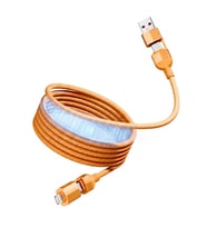 Çoklu Şarj Kablosu 4 In 1 – Type-C, Lightning, Micro USB ve USB Bağlantılı