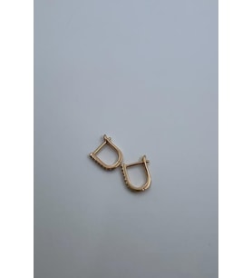 LUİS ( MİNİ ALTIN KAPLAMA KÜPE )