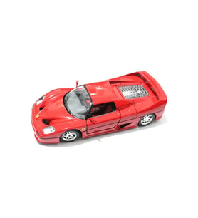 1:24 Ferrari F50 Diecast Model Araba - Kırmızı Açılır Kapılı Metal Araç