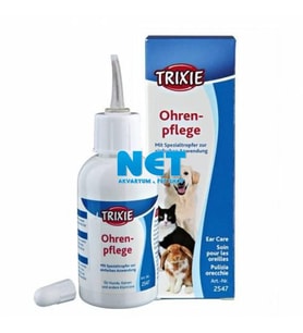 Trixie kedi köpek tavşan kulak bakım damlası, 50ml Skt:02/2027