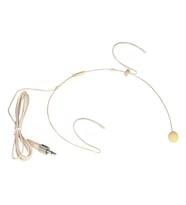Kablosuz Mikrofonlar İçin Yedek Ten Rengi Headset Kafa Mikrofonu-3.5 mm Yüzüklü WH-7